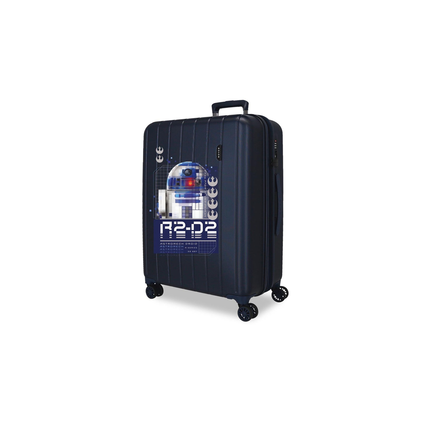 Maleta trolley ABS R2D2 Star Wars 65cm