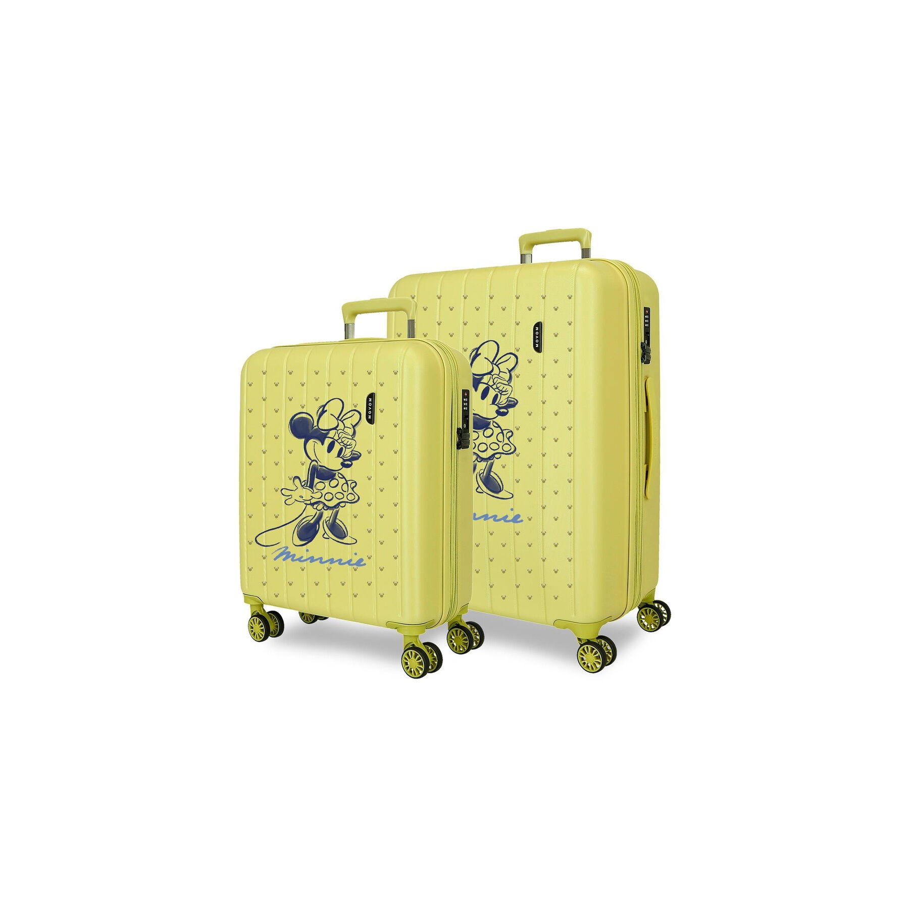 Set 2 maletas trolley ABS Line Minnie Disney 55/65cm