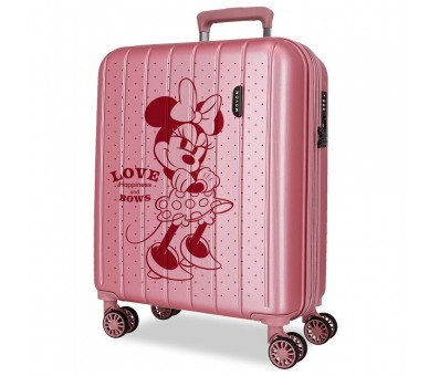 Maleta trolley ABS Love Minnie Disney 55cm