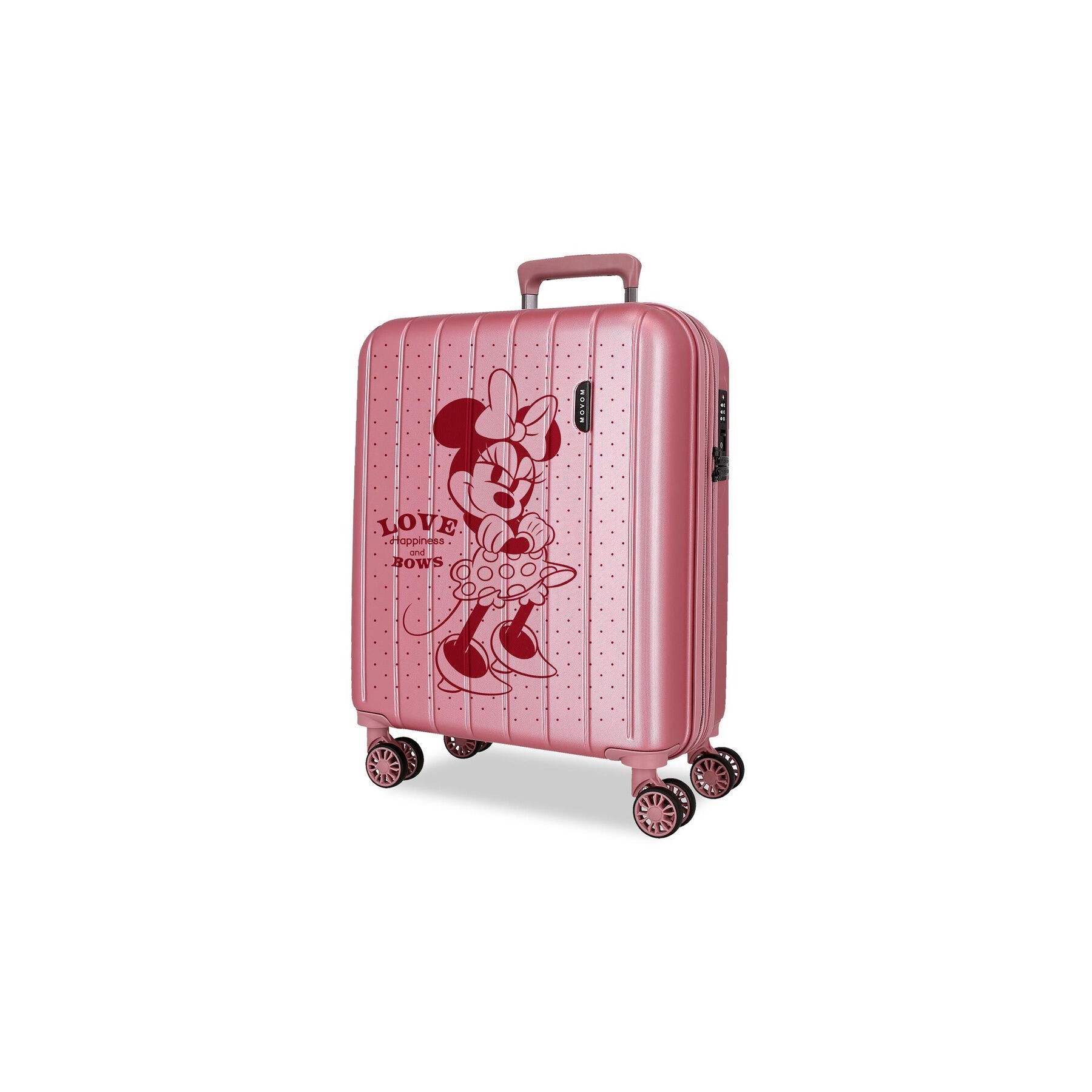 Maleta trolley ABS Love Minnie Disney 55cm