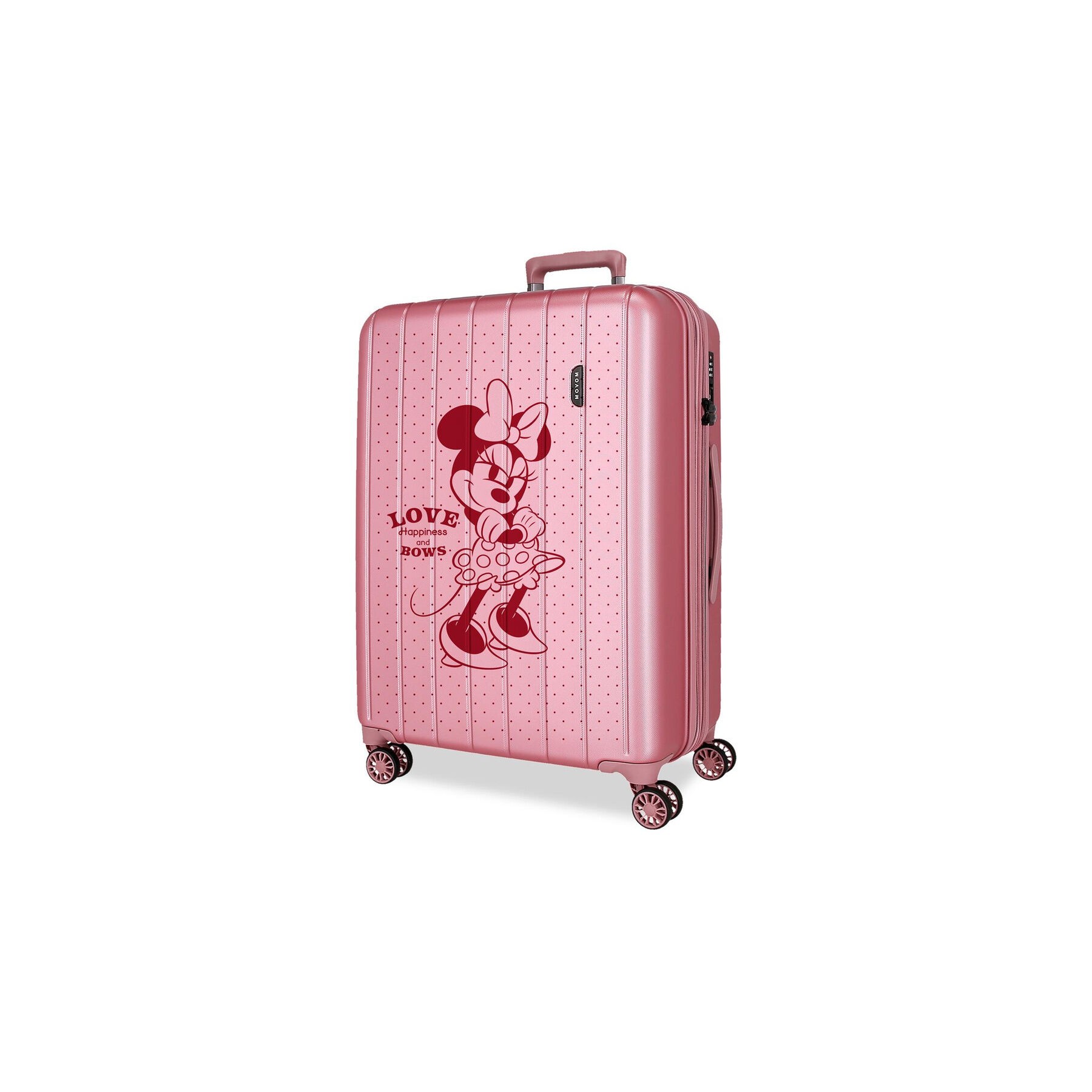 Maleta trolley ABS Love Minnie Disney 65cm