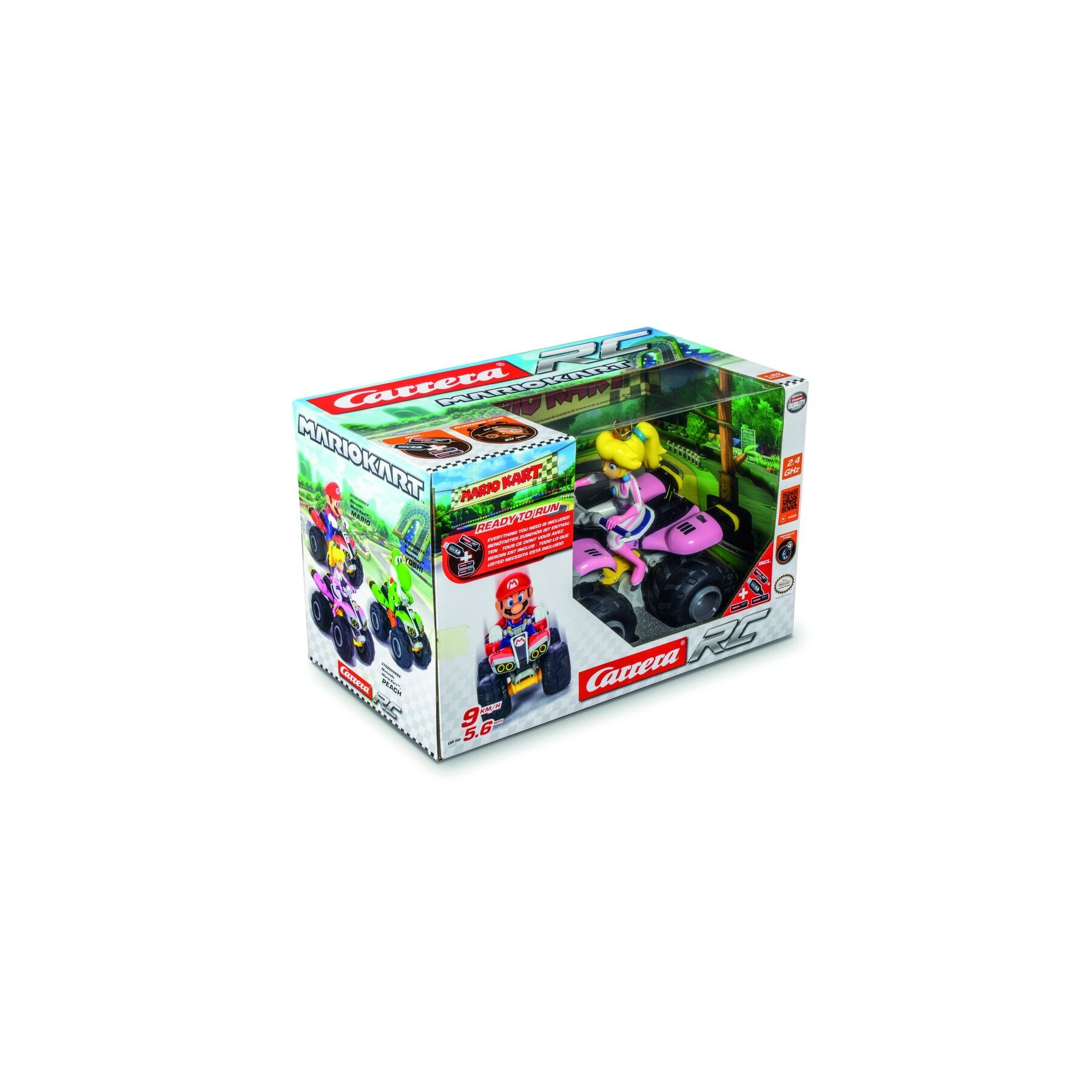 Quad radio control Peach Mario Kart