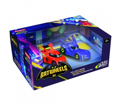 Blister 2 coches Bam vs Redbird Batwheels