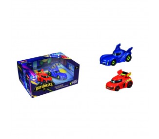 Blister 2 coches Bam vs Redbird Batwheels