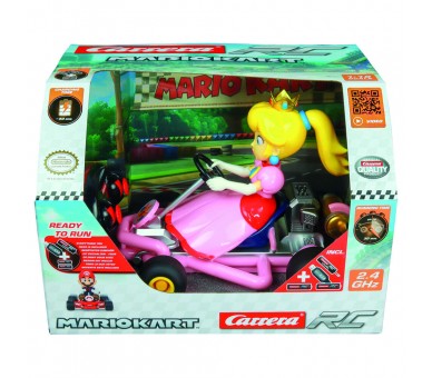Coche radio control Peach Mario Kart