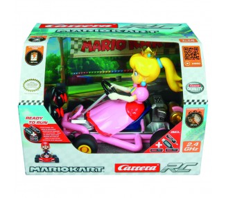 Coche radio control Peach Mario Kart