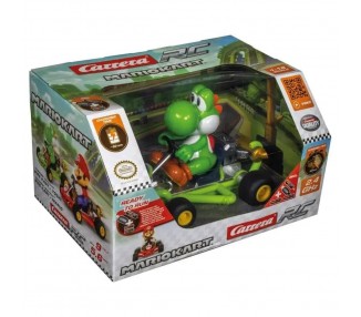 Coche radio control Yoshi Mario Kart