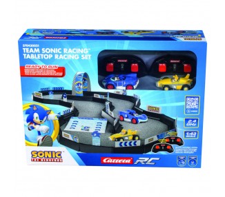 Set Mini radio control Sonic & Tail + pista Sonic the Hedgehog