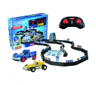 Set Mini radio control Sonic & Tail + pista Sonic the Hedgehog