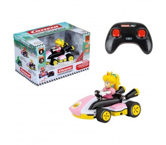 Coche radio control Peach Mario Kart