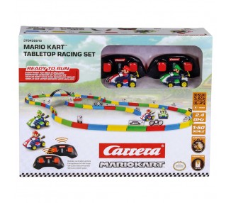 Set Mini radio control Mario & Luigi + pista Mario Kart