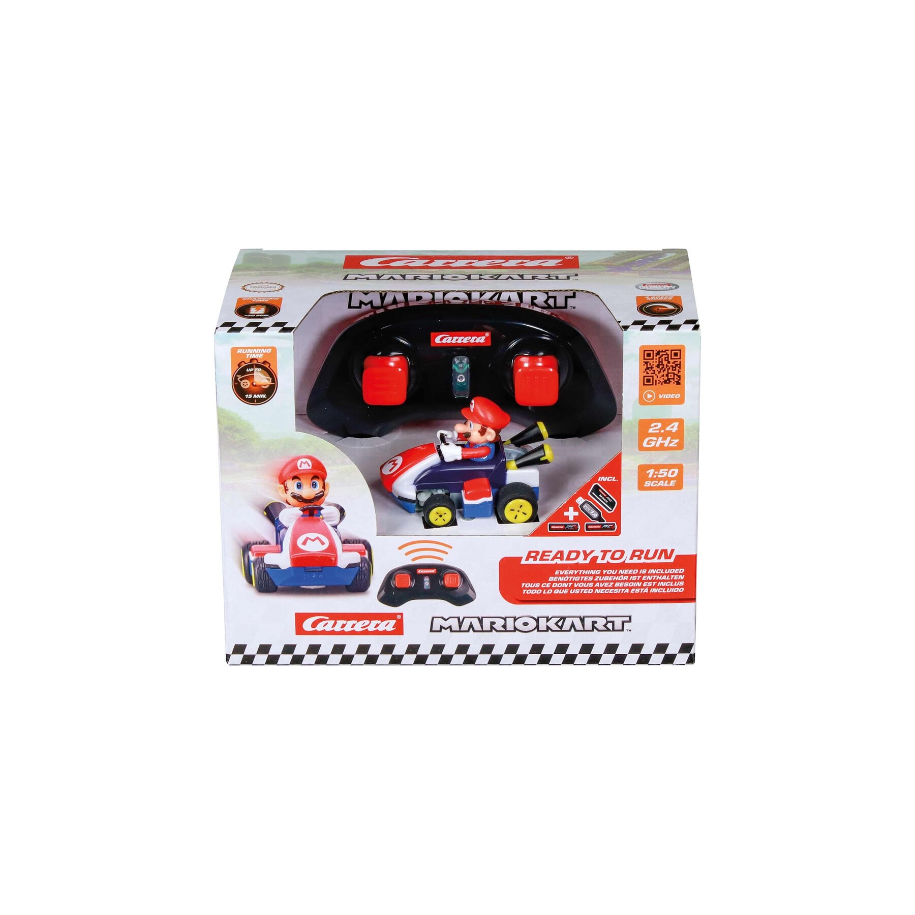 Coche radio control Mario - Mario Kart