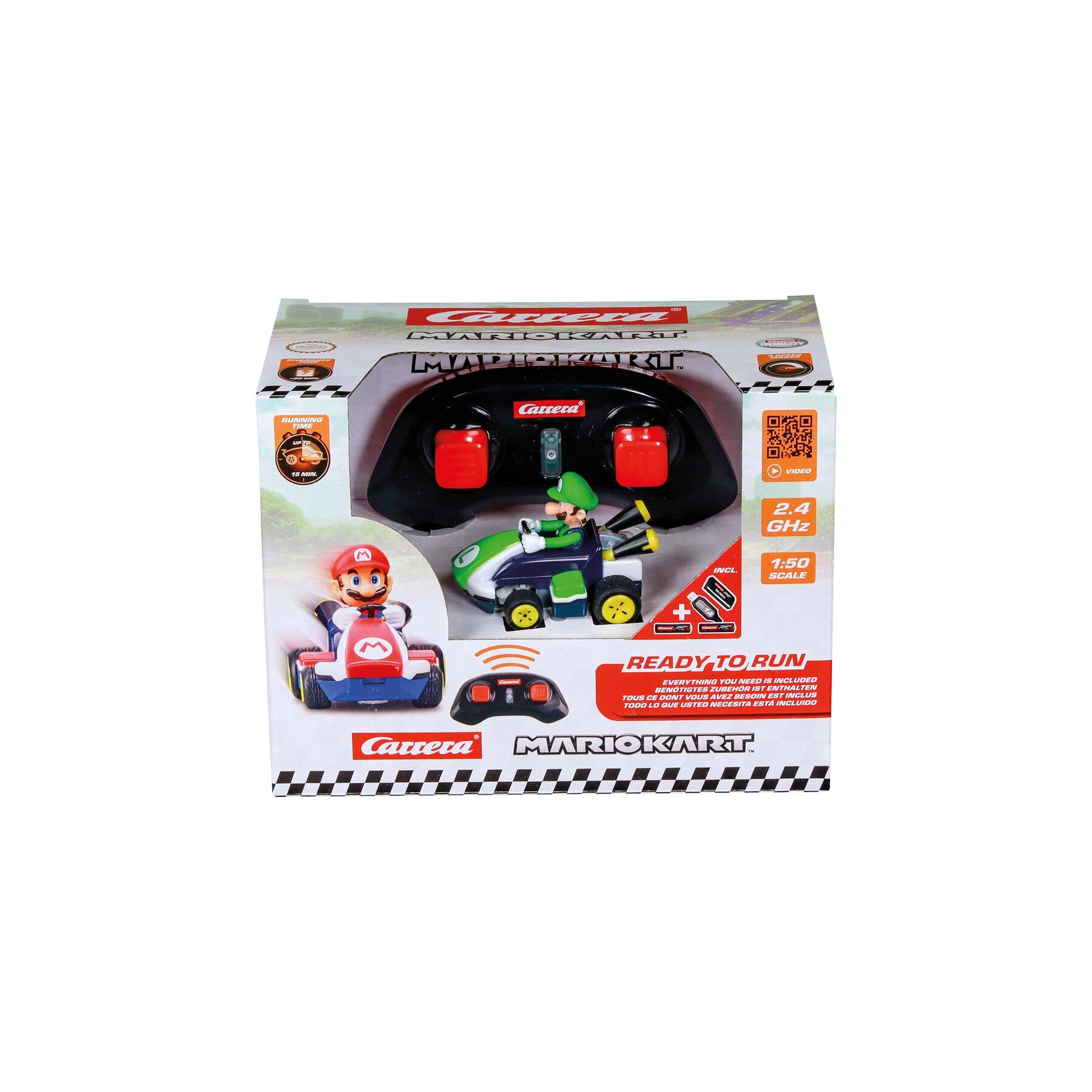 Coche radio control Luigi Mario Kart