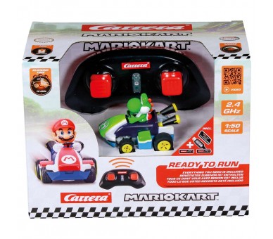 Coche radio control Yoshi Mario Kart