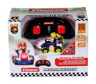 Coche radio control Peach Mario Kart