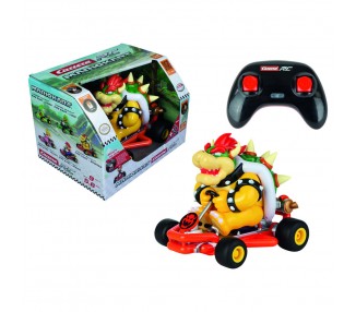 Coche radio control Bowser Mario Kart