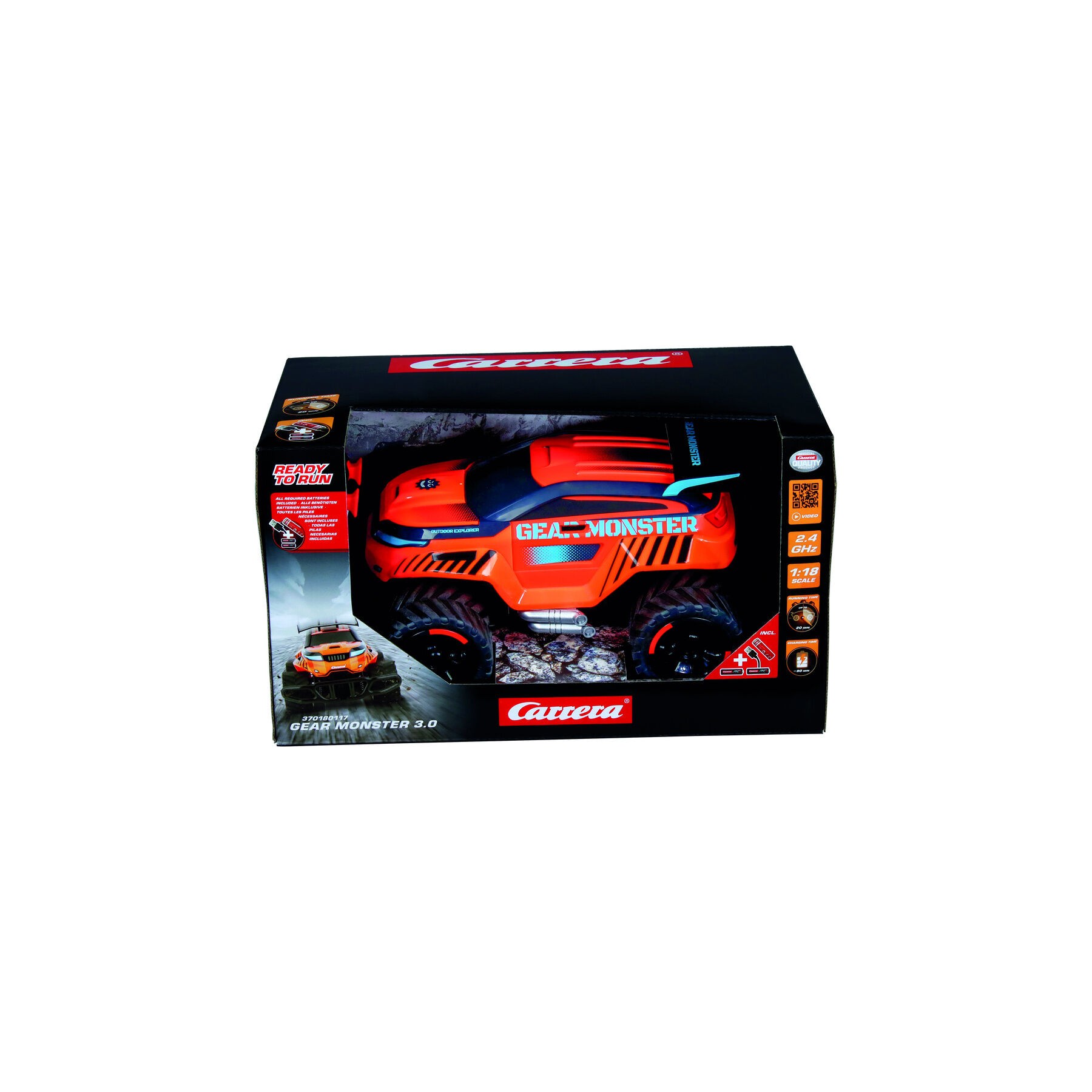Coche radio control Gear Monster 3.0