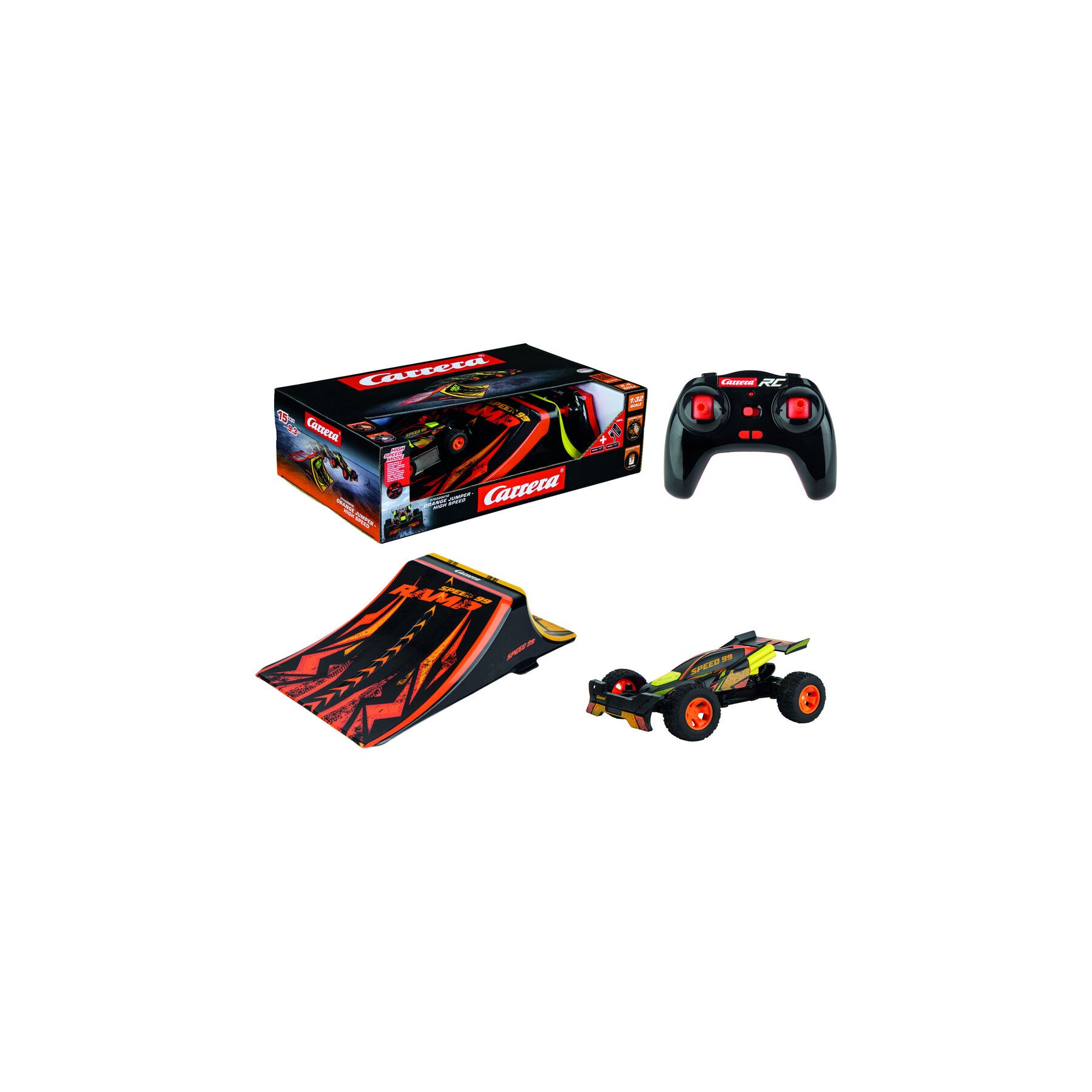 Coche radio control High Speed + rampa