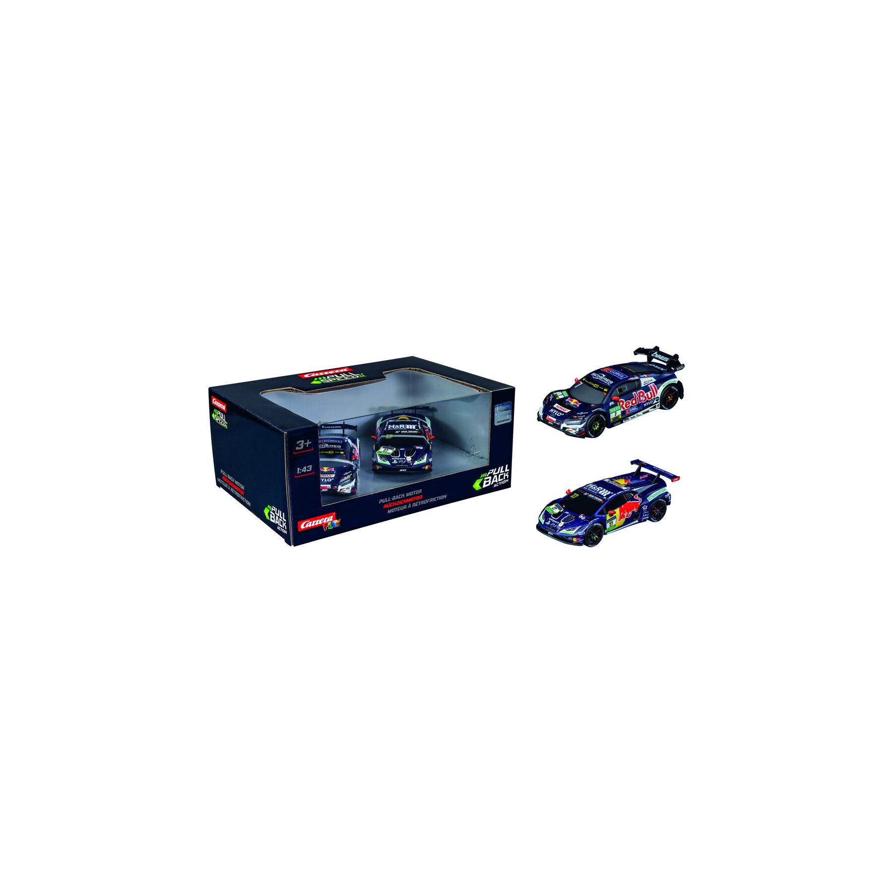 Blister 2 coches Abt Sportsline Twinpack pull back