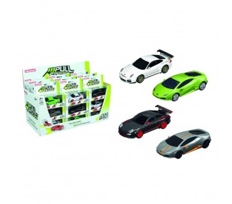 Coche Pull & Speed Street Racers surtido
