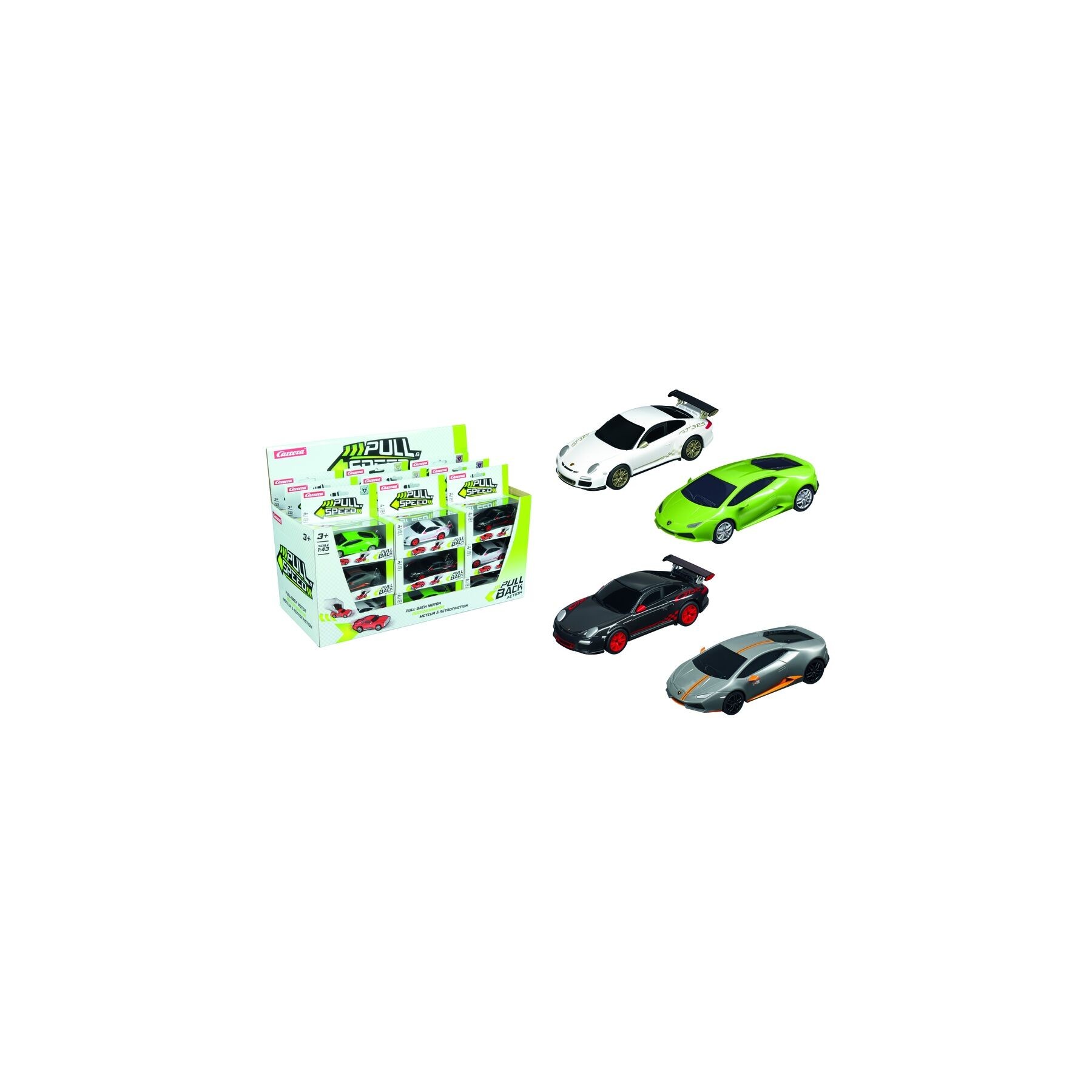 Coche Pull & Speed Street Racers surtido