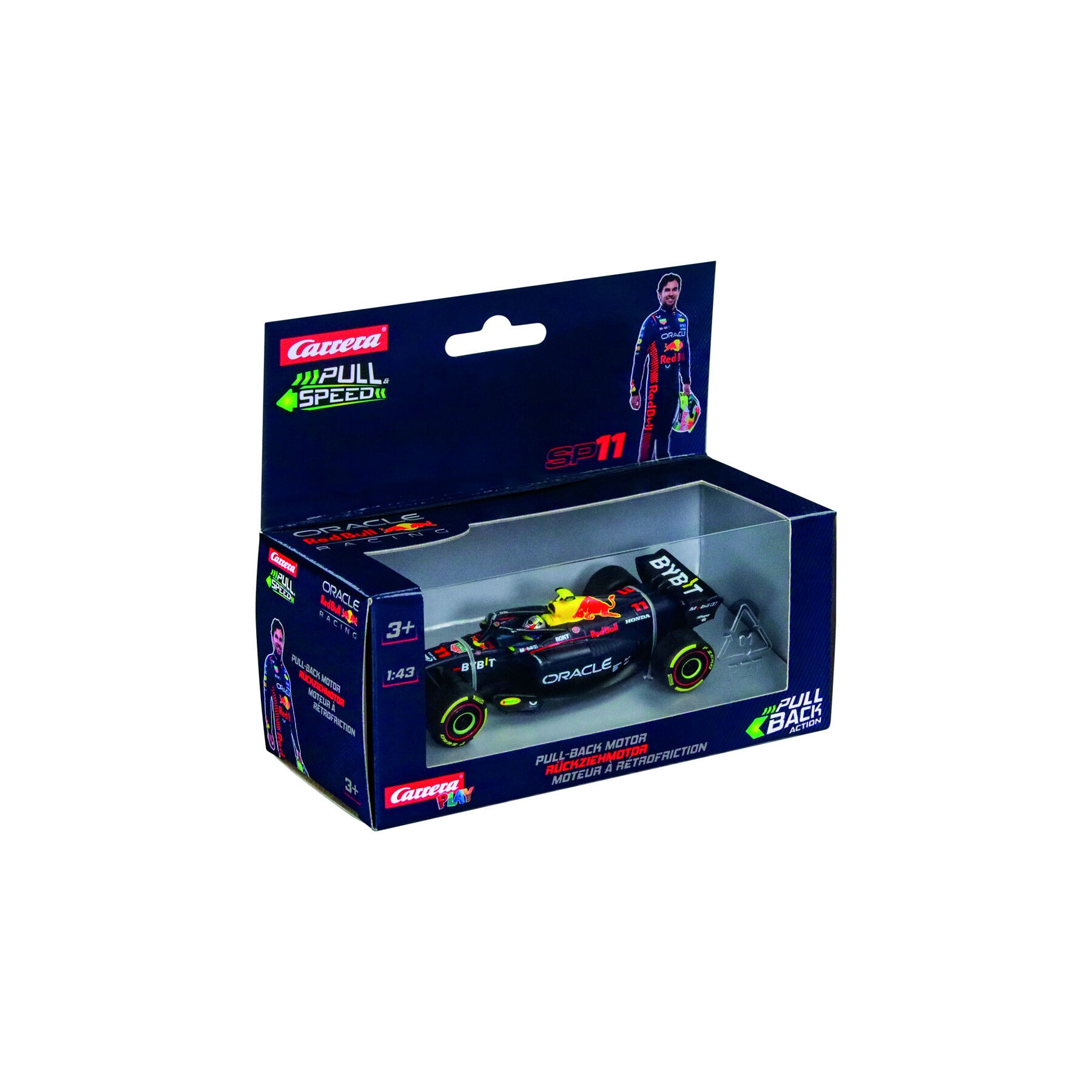 Coche F1 S. Perez Red Bull pull back