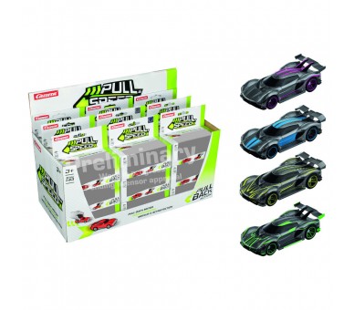 Coche Hypercars pull back surtido