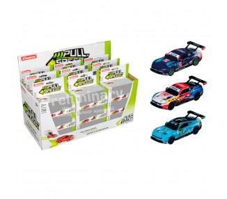 Coche Ford Mustang GT3 pull back surtido