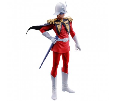 Figura Ichibansho Char Aznable Universal Century Saga Mobile Suit Gundam 25cm