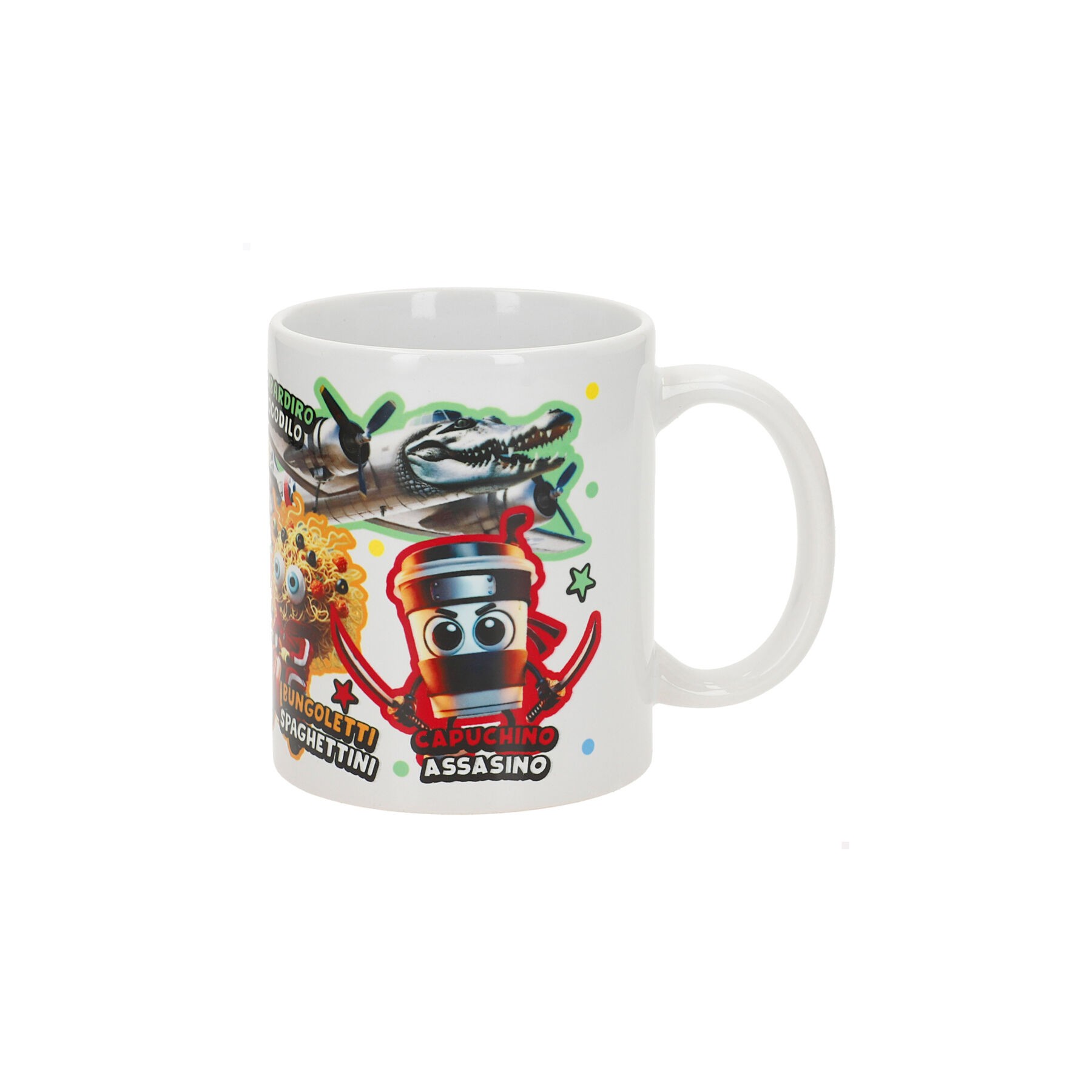 Taza Italian Brainrot 325ml