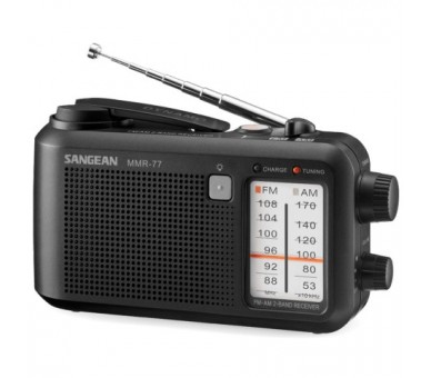 Sangean Mmr-77 Fcc Matt Black / Radio Portátil