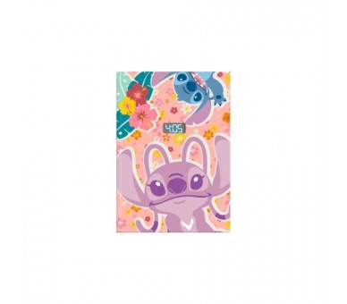 Cuaderno Con Reloj Led Stich Disney