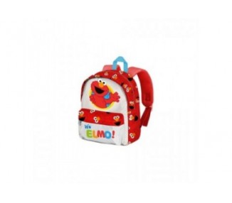 Mochila Elmo Barrio Sesamo 27Cm