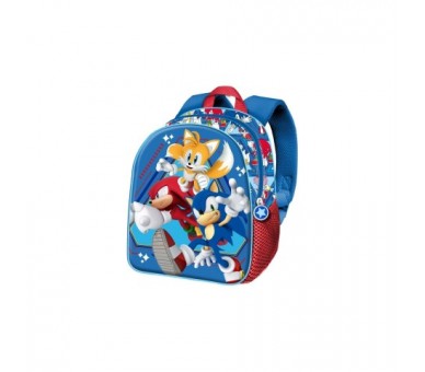 Mochila 3D Heroes Sonic The Hedgehog 30Cm