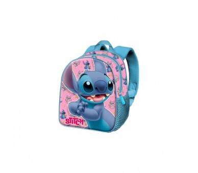 Mochila 3D Stitch Disney 30Cm