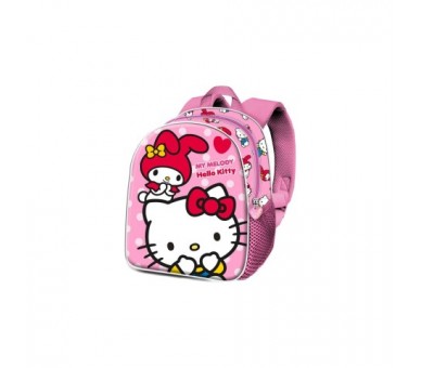 Mochila 3D Lovely Hello Kitty And Friends 30Cm