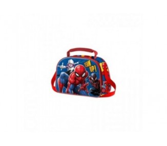 Bolsa Portameriendas 3D Best Team Spiderman Marvel