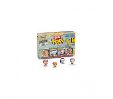 Blister 4 Figuras Bitty Pop One Piece Nami