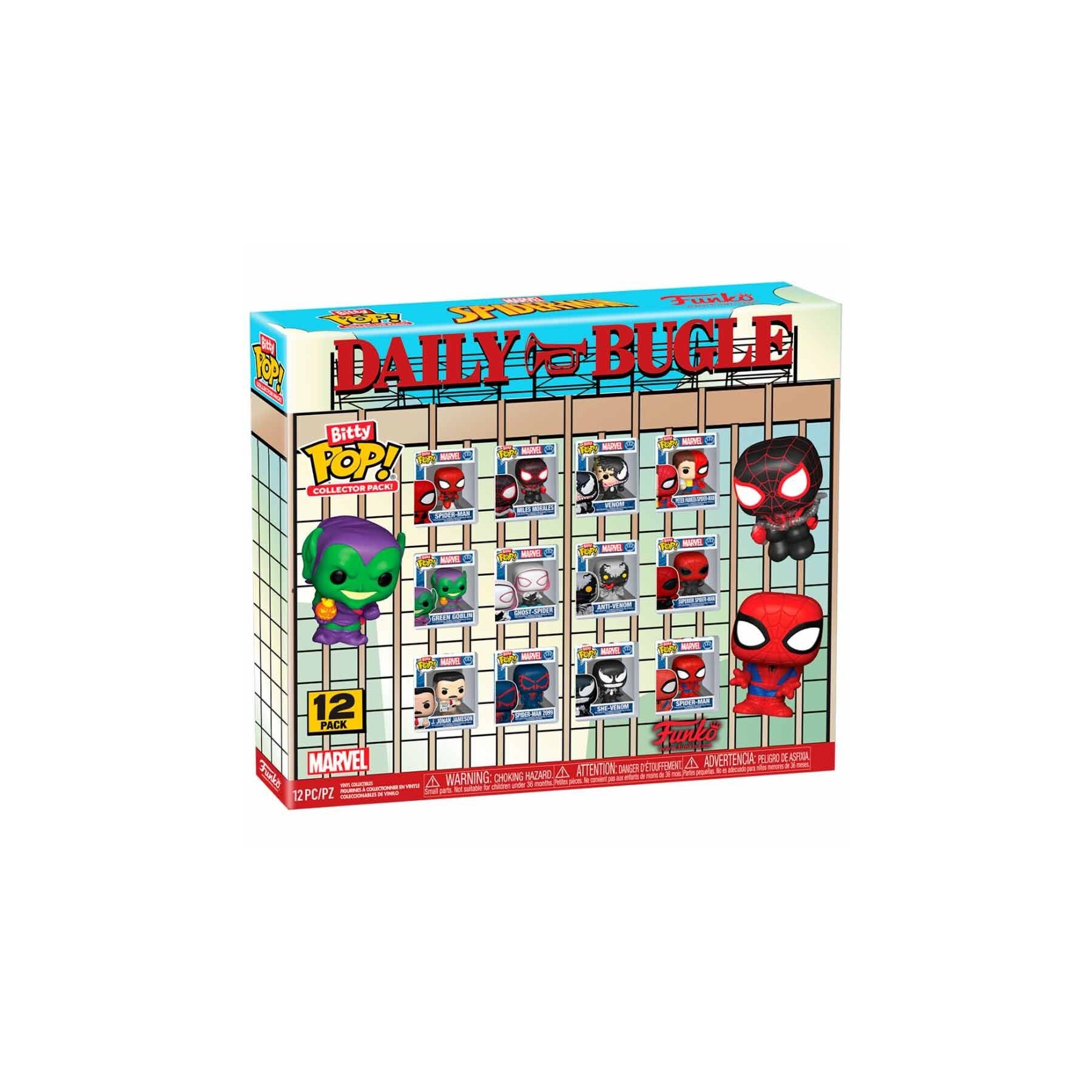 Figura Bitty Pop Multipack Marvel Spiderman