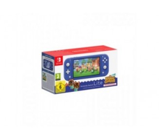 Consola Nintendo Switch Lite Blue+Animal Crossing: New Horiz