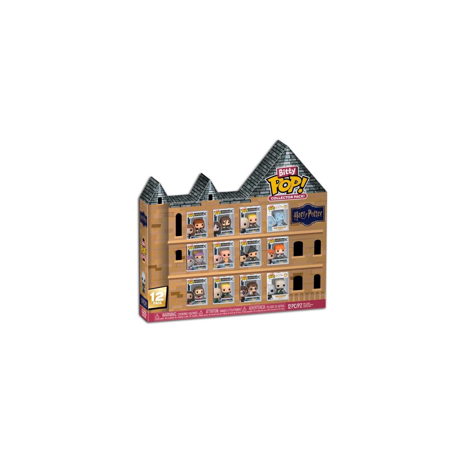 Figura Bitty Pop Multipack Harry Potter 12Pzs