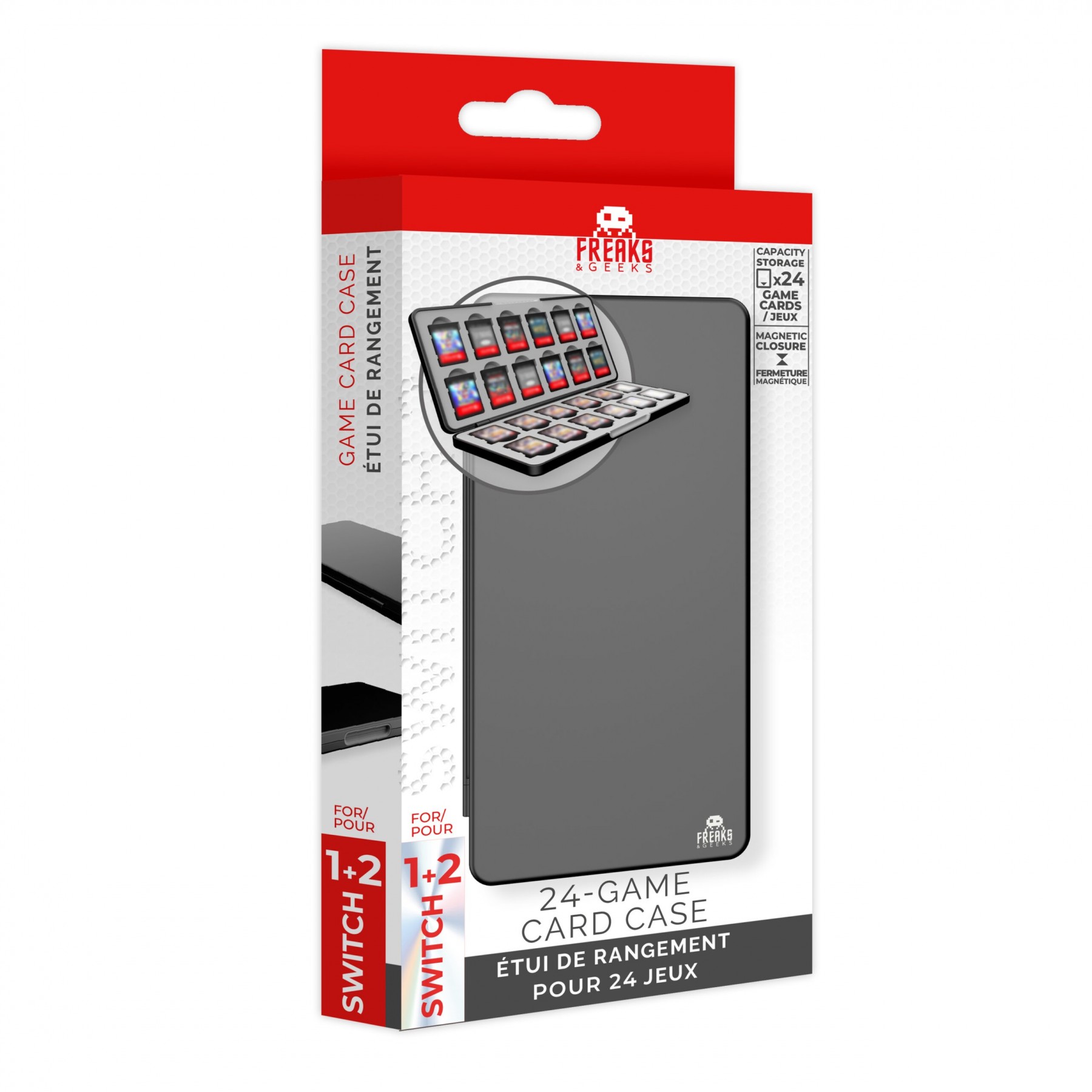 Estuche de Almacenamiento 24 en 1 para Juegos Switch 2