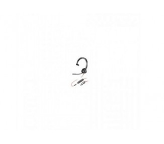 Auricular Poly Blackwire 3315 Para Microsoft Teams + Adaptad