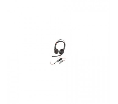 Auriculares Poly Blackwire 5220 Usb-C + 3.5 Mm + Adaptador U