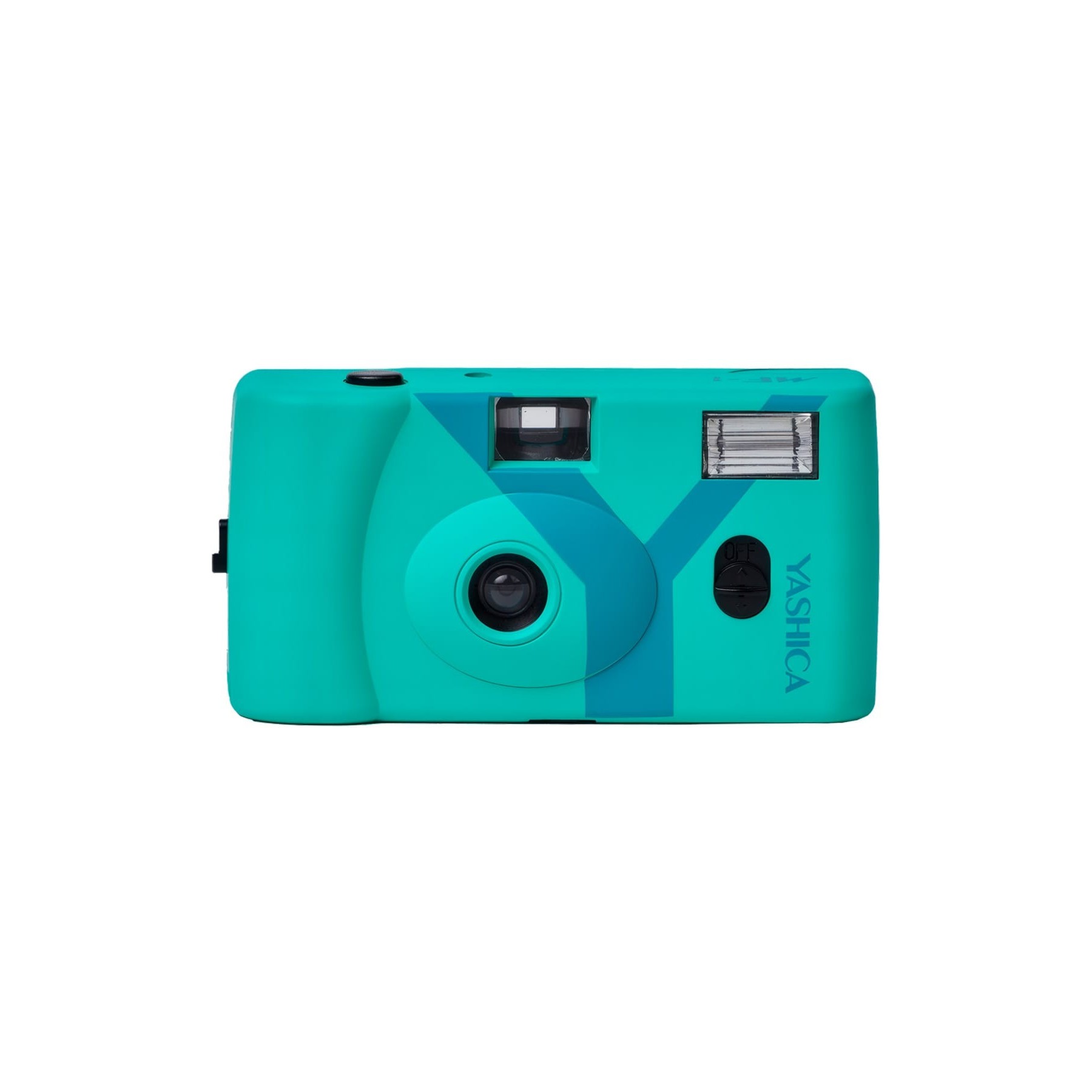 Yashica Mf-1 Snapshot Art Camera Turquesa / Cámara Compacta