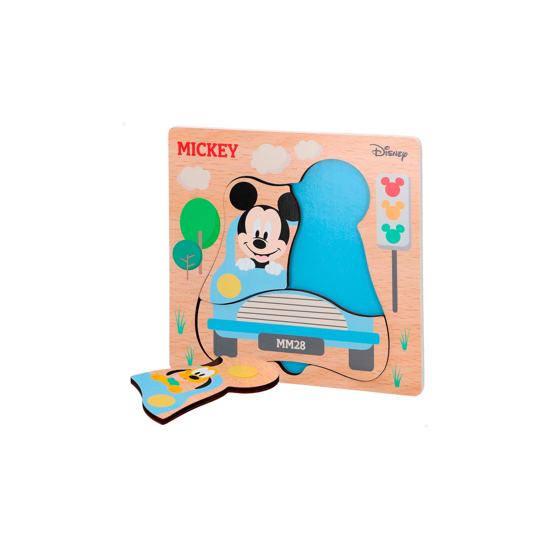 Puzzle surtido madera Mickey Minnie Disney