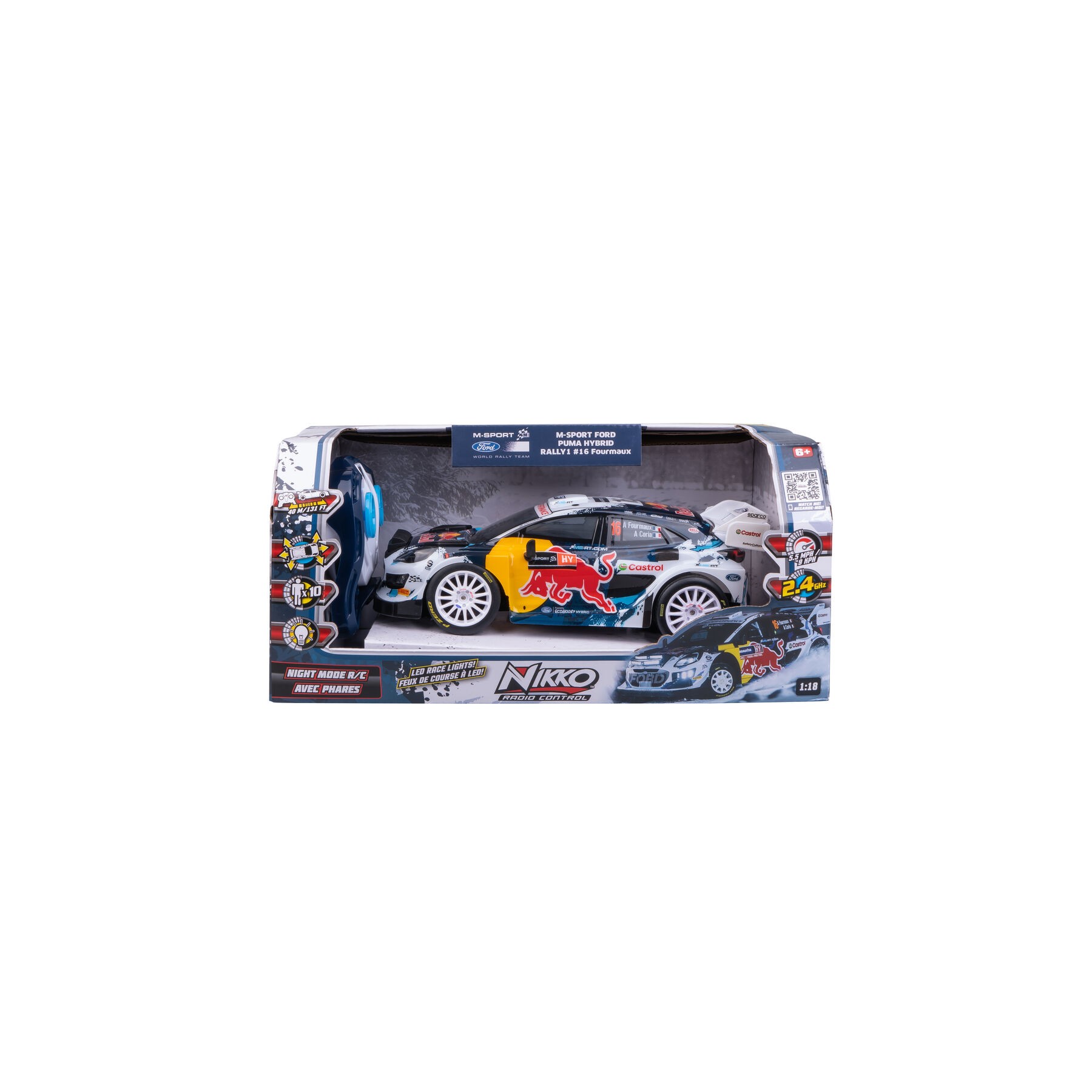 Coche radio control M-Sport Ford Puma Hybrid Rally 1