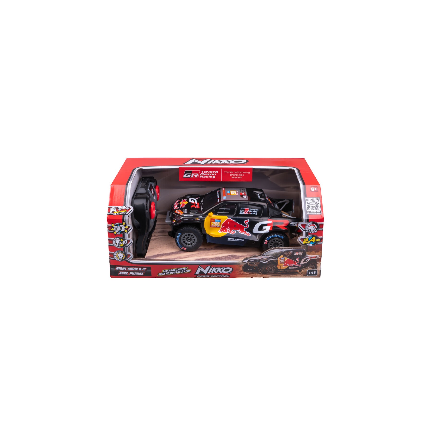 Coche radio control Toyota Gazoo Racing Dakar