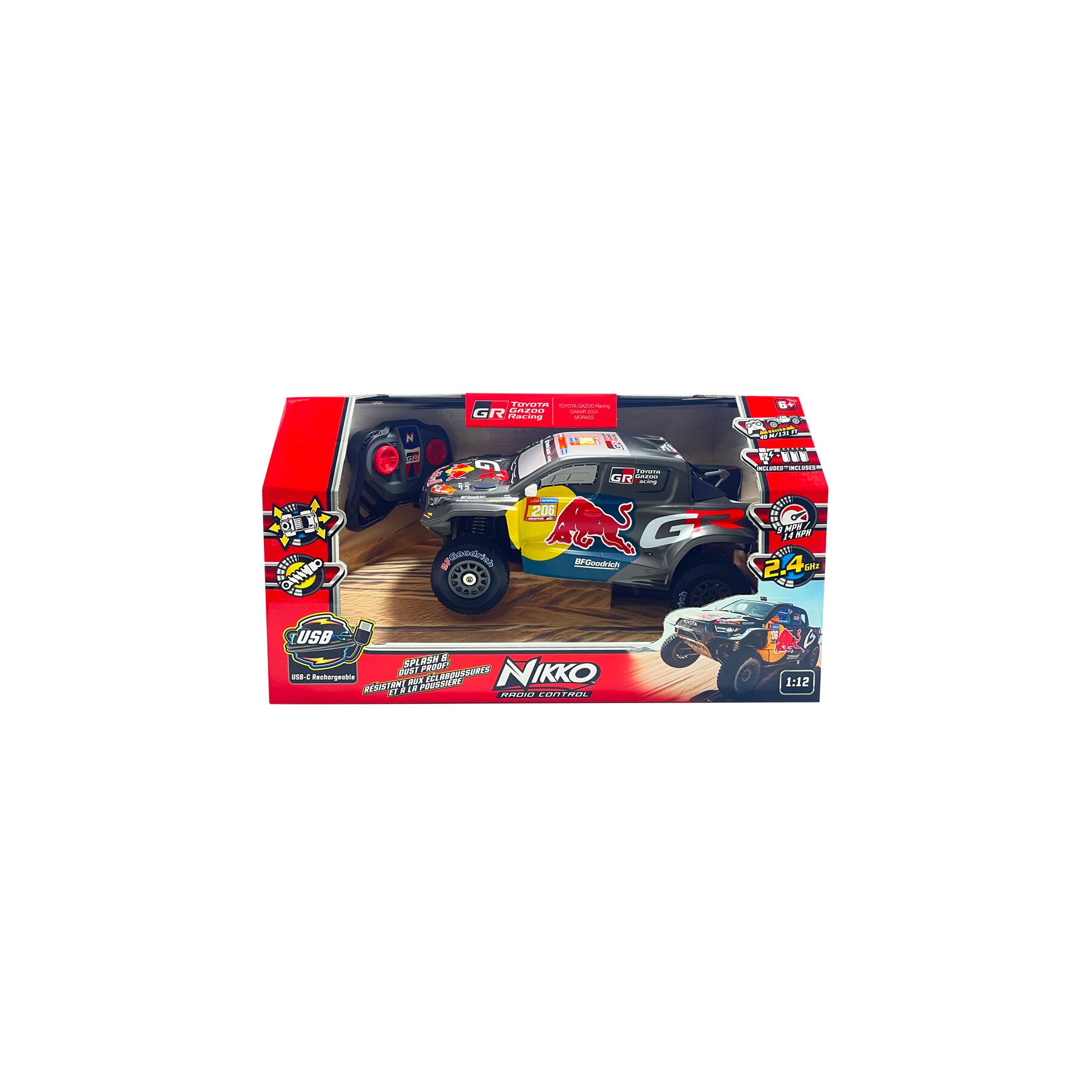 Coche radio control Toyota Gazoo Racing Dakar