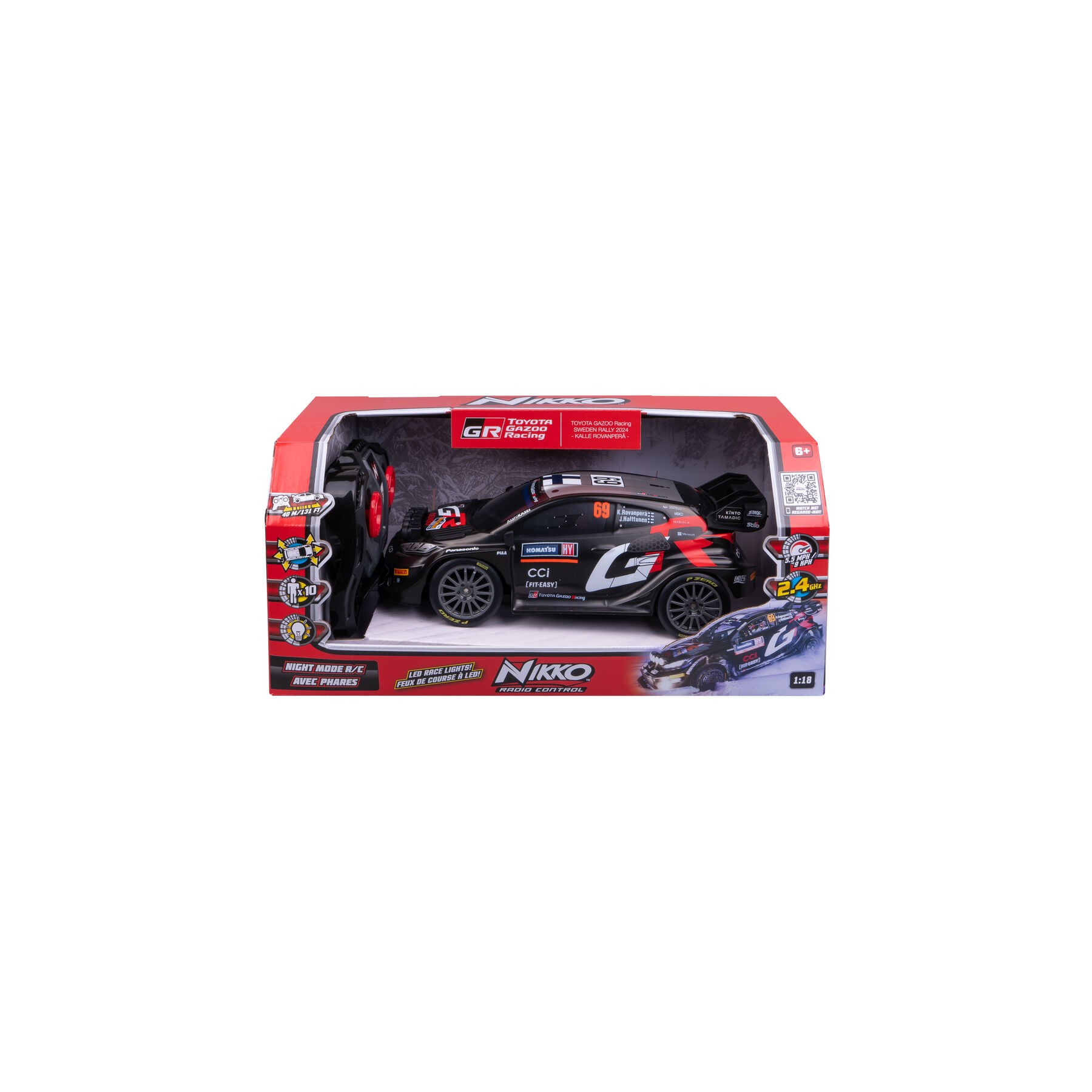 Coche radio control Toyota Gazoo Racing